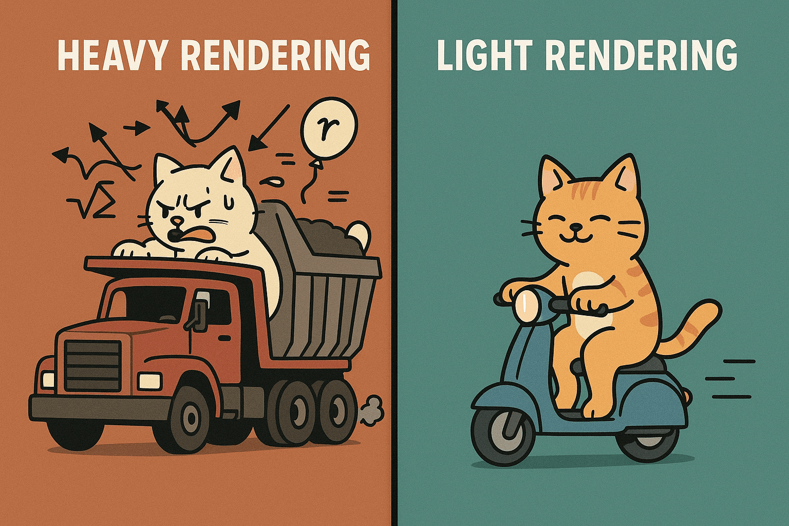 Cover image for Heavy Rendering vs Light Rendering: Choosing Smarter, Not Harder