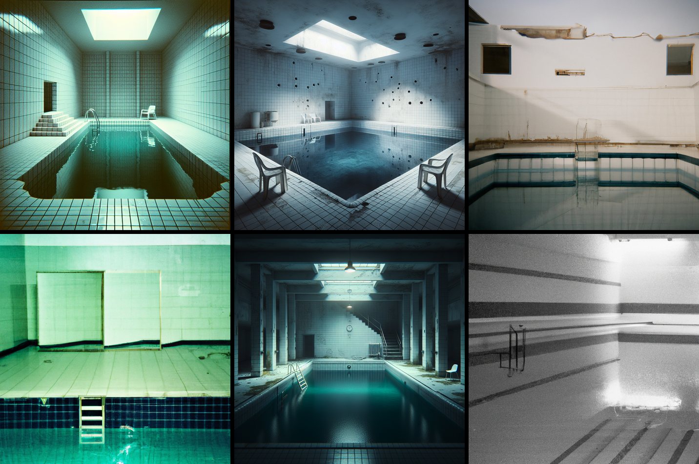 into pool からのセレクト。どれも写真ではありません。